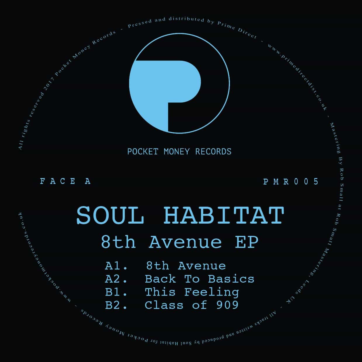 PMR005 Soul Habitat 12INCH Centre Label (FACE A SQUARE FULL)