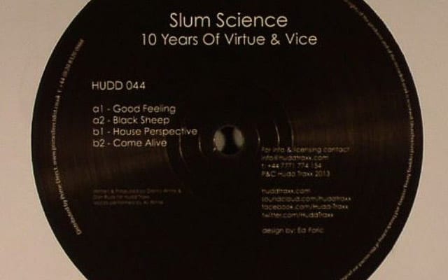 Slum Science – 10 Years of Virtue & Vice (HUDD TRAXX)