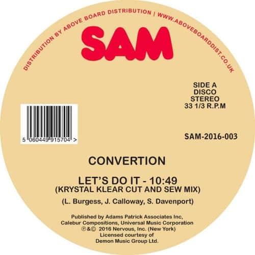 Convertion – Let’s do it (Krystal Klear mixes)